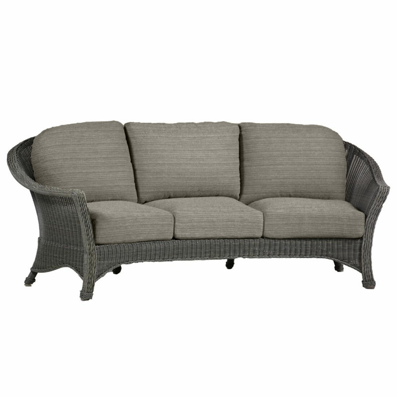 Summer Classics Regent Curved Patio Sofa with Cushions Wayfair